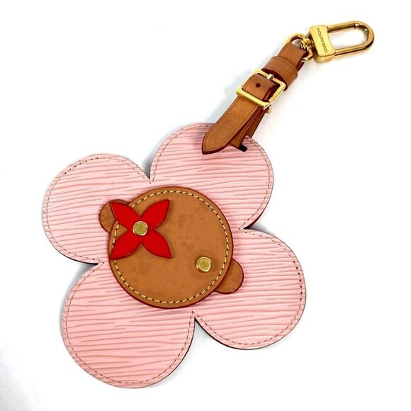 LOUIS VUITTON M69572 Epi Bijoux Sac Tag Vivienne Charm Bag Charm Leather pink - Picture 1 of 13